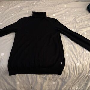 Boss women’s  Elegant Black Turtleneck Sweater